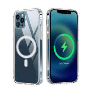 Anti Shock 1,5 mm Mag case for iPhone 16e / 17e transparent big hole