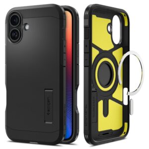 Spigen Tough Armor Mag Magsafe case for iPhone 16 6,1" black