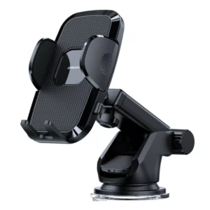 - Joyroom car phone holder with telescopic extendable arm for dashboard and windshield black (JR-ZS259)