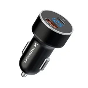 - Wozinsky WDCCAC USB-C USB-A 36W car charger - black