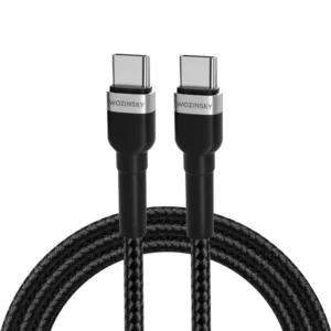 - Wozinsky WNBCC1 USB-C / USB-C PD 65W cable 1 m - black