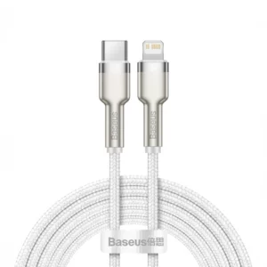 - Baseus Cafule Series Metal Data USB-C / Lightning 20W PD cable 2 m - white