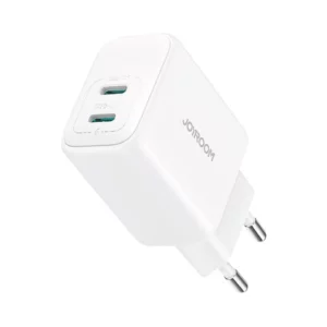 - Joyroom JR-TCF12 mains charger 2x USB-C 20W PD / QC 3.0 - white