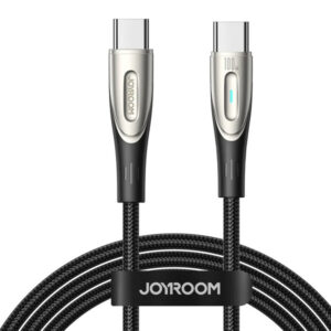 - Joyroom Star-Light Series SA27-CC5 USB-C / USB-C cable 100W 1.2m - black