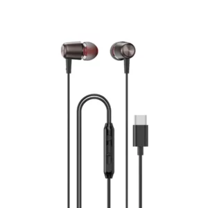 - Dudao X1PROT In-Ear Wired USB-C Headphones 1.2m - Black
