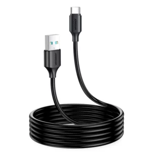 - Joyroom Long-Lasting Series A9 USB-A / USB-C 3A cable 2m - black