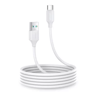 - Joyroom Long-Lasting Series A9 USB-A / USB-C 3A cable 2m - white