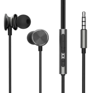 - Joyroom Wired Series JR-EW03 wired in-ear headphones - dark gray
