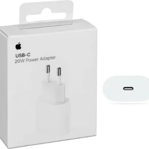 Original wall charger Apple 20W MUVV3ZM/A (MHJE3ZM/A EOL) White (blister EU)