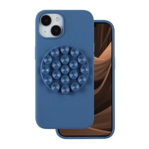Silicone Stick case for iPhone 14 Pro 6,1" blue