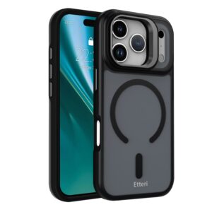 Etteri Morning Fog case for iPhone 17 Pro / 18 Pro 6,3" black