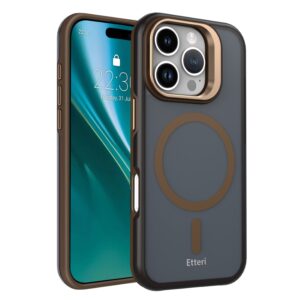 Etteri Morning Fog case for iPhone 16 Pro Max 6,9" brown