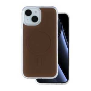 Lowkey Mag for iPhone 14 6,1" brown