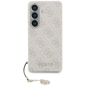 Guess case 4G Classic Logo Charm MagSafe for Samsung Galaxy S26 pink