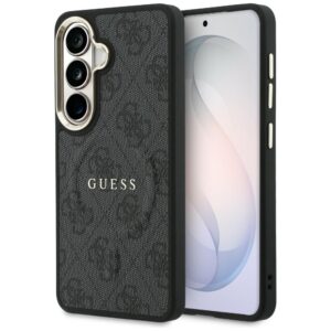Guess case 4G Embossed Ring MagSafe for Samsung Galaxy S26 black