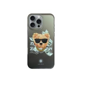 Case Zuck Bear Harold Magsafe for Iphone 16 black TTT