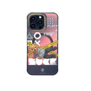 Case Zuck Bear New York Never Sleep Magsafe for Iphone 15 Pro Queens Spark TTT