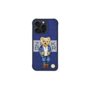 Case Zuck Bear Paris Gentelman for Iphone 15 Pro Bow Suit TTT