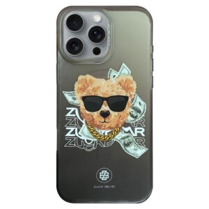 Case Zuck Bear Harold Magsafe for Iphone 16 Pro Max black TTT