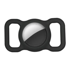 AIRTAG CASE FOR COLLAR/BELT/SUSPENDERS BLACK