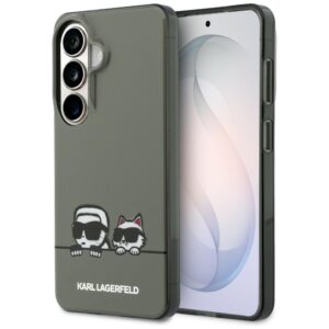 Karl Lagerfeld case IML Peekaboo Karl&Choupette MagSafe for Samsung Galaxy S26 black
