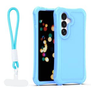 Safepop case with strap for Samsung Galaxy S26 blue