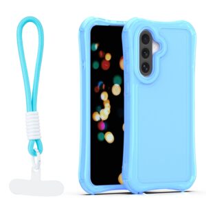 Safepop case with strap for Samsung Galaxy A36 5G / A56 5G / A37 5G blue
