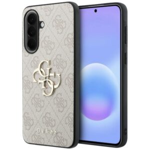 Guess HC PU 4G Big Logo case for Samsung Galaxy A57 pink