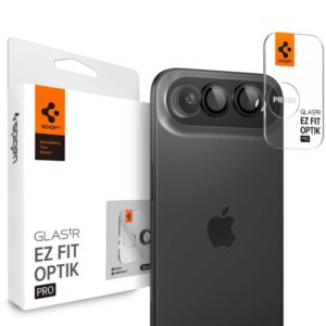 Spigen Optik Pro Glas.Tr ”Ez Fit” Camera Protector 2-Pack for iPhone 17 Air Black