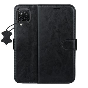 Smart Luxe leather case for Samsung Galaxy A12 / M12 brown