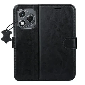 Smart Luxe leather case for Honor 400 Lite black