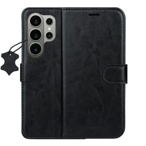 Smart Luxe leather case for Samsung Galaxy S26 Ultra black
