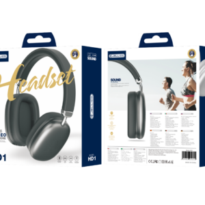 JELLICO wireless headphones HD1 Black