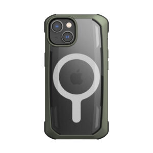 Raptic X-Doria Secure Case iPhone 14 Plus with MagSafe armored case green