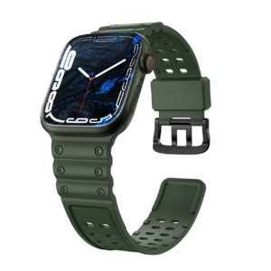 Strap Triple Protection for Apple Watch 38 / 40 / 41 mm band bracelet - green