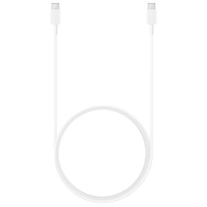 Samsung cable USB-C - USB-C 3A 480Mbps 1.8m white (EP-DX310JWEGEU)