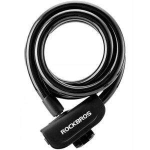 Rockbros RKS515-BK bicycle lock with 1.1 m key - black