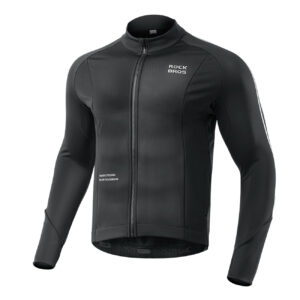 Rockbros Fall/Winter Long Sleeve Cycling Jacket M - Black