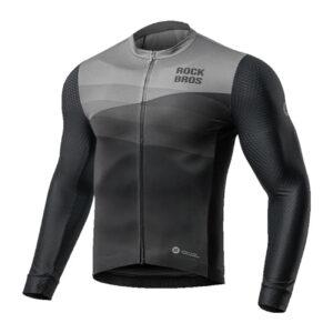 Rockbros 15120009002 Long Sleeve Cycling Jersey Spring/Summer M - Black