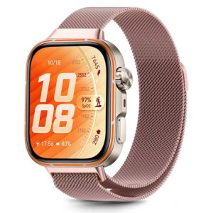 Tech-Protect MilaneseBand for Huawei Watch Fit 3 - Pink