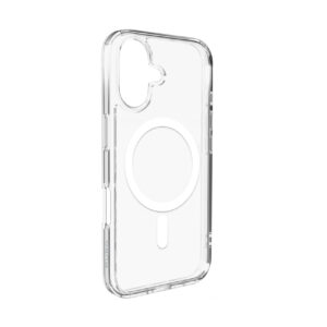 Puro Lite Mag MagSafe Silicone Case for iPhone 16 - Transparent
