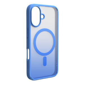 Puro Gradient MagSafe Silicone Case for iPhone 16 - Blue