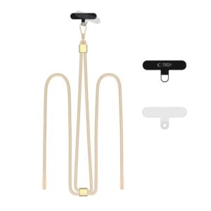 Tech-Protect C2S Rope Crossbody Strap Leash - Beige