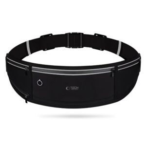Tech-Protect M3 Universal Sport Waist Bag - Black