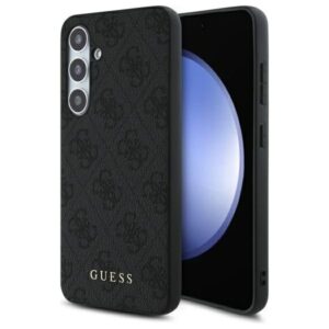 Guess GUHCS24FEG4GFGR S24 FE S721 gray/gray hardcase 4G Metal Gold Logo