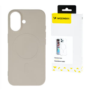 Wozinsky Silicone Case Magsafe Magnetic Case for Samsung Galaxy S25 Ultra - Beige