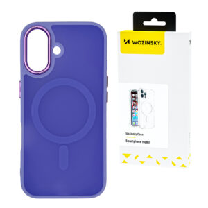 Wozinsky Fashion Case with MagSafe for Samsung Galaxy S24 FE - Purple