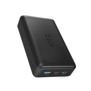 Powerbank Puro Fast 20000 mAh 2x USB-A + 1x USB-C - black