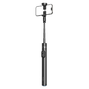 Selfie stick Wozinsky WRZP1 with automatically extendable legs, tripod function, 1.7m - black