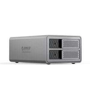Orico 9828RU3 2 Big DAS Solution ProRAID Disk Array for 2 2.5"/3.5" SATA HDD/SSD Drives with RAID Controller - Gray